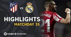 Resumen de Atlético de Madrid vs Real Madrid (1-0)