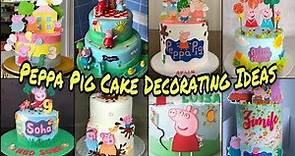 Cute Peppa Pig Cake Decorating Ideas 2022/Peppa Pig George Birthday Cake Designs/Peppa Pig Cake