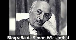 Biografía de Simon Wiesenthal