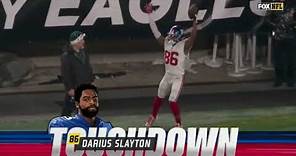 Tyrod Taylor air it out to Darius Slayton for the 79 yard touchdown 🫣‼️