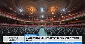 A walk through history inside Detroit's Masonic Temple