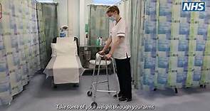 Partial Weight Bearing on a Zimmer/ Walking Frame