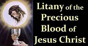Litany of the Precious Blood of Jesus Christ