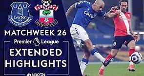 Everton v. Southampton | PREMIER LEAGUE HIGHLIGHTS | 3/01/2021 | NBC Sports