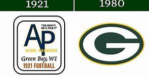 The Evolution of GREEN BAY PACKERS Logo ( through the years )