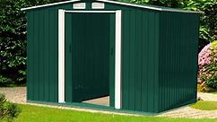 6X8 Foot Metal Shed Assembly Instructions