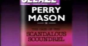 Perry Mason: The Case of the Scandalous Scoundrel (1987) Promo