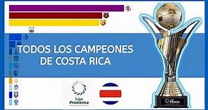 🇨🇷 Liga Costa Rica | Todos Los Campeones (1921 - 2022)