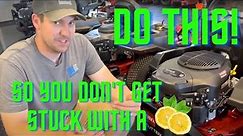 How To Inspect A Used Zero Turn Lawn Mower Before Buying