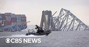 Maryland governor, officials give update on Baltimore bridge collapse recovery efforts | full video