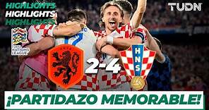 HIGHLIGHTS | Países Bajos 2-4 Croacia | UEFA Nations League - Semifinal | TUDN