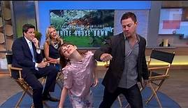 Channing Tatum's 45-Second Handshake With Young Co-Star | Good Morning America | ABC News