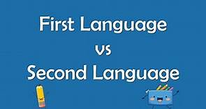 first language vs second language acquisition - Difference between L1 Acquisition & L2 Learning