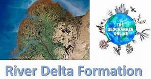 River Delta Formation - Diagram and Explanation
