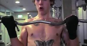 Harry Styles shirtless/workout compilation