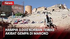 Jumlah Korban Gempa Maroko Meningkat, Tim SAR Mengerahkan Alat Berat