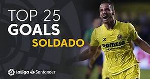 TOP 25 GOALS Roberto Soldado en LaLiga Santander