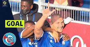 Goal Ludovic AJORQUE (28' - RCSA) RC STRASBOURG ALSACE - FC LORIENT (4-0) 21/22