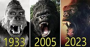 Evolution of King Kong in Movies w/ Facts 1933-2023