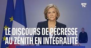 Le discours de Valérie Pécresse au Zénith de Paris en intégralité
