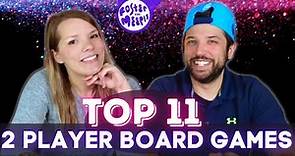 Top 10 (11) Two Player Board Games | Board Games Best at 2 Players