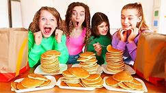 WHO CAN EAT THE MOST PANCAKES? w/The Norris Nuts
