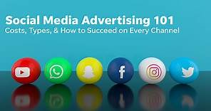 Social Media Advertising 101 ( Examples, Costs, Tips & Types)