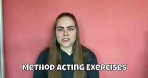 Uta Hagen's Basic Object Exercise | Acting Exercises to do at home | beginners