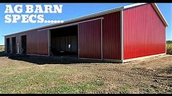40x100 pole barn | Built in 4 days in Fostoria, Ohio.