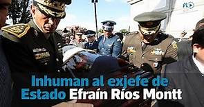 Crónica del día que murió Efraín Ríos Montt | Prensa Libre