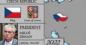 Czechoslovakia/ Czechia History (1918-2022). Every Year. FIXED VERSION.