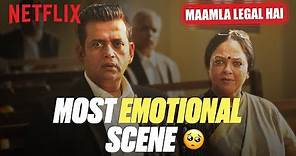 Tanvi Azmi Leaves Ravi Kishan SPEECHLESS in #MaamlaLegalHai | Netflix India