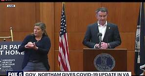 Virginia Gov. Ralph Northam issues 'stay-at-home' executive order | FOX 5 DC
