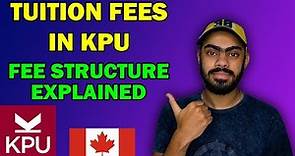 Exact Fees in KPU for Diploma/Degree | Fee Structure in KPU | Kwantlen Polytechnic University