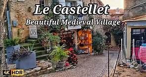 Le Castellet France - This Medieval Village it's Really Beautiful 4K ULTRA HD