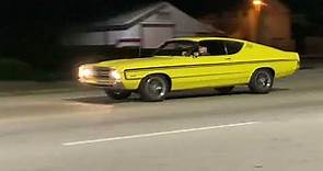1968/69 Ford Fairlane 500/Torino fastback drive by video.