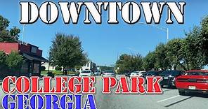College Park - Georgia - 4K Downtown Drive
