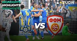 Ucrania vs Macedonia del Norte - HIGHLIGHTS | UEFA Qualifiers 2023 | TUDN