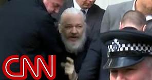 Video shows Julian Assange dragged out of embassy