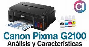 Impresora Multifuncional Canon Pixma G2100 (Análisis y Características)