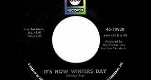1967 HITS ARCHIVE: It’s Now Winters Day - Tommy Roe (mono 45)