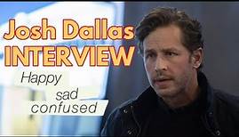 Josh Dallas talks MANIFEST, ONCE UPON A TIME, Ginnifer Goodwin, & more! Happy Sad Confused