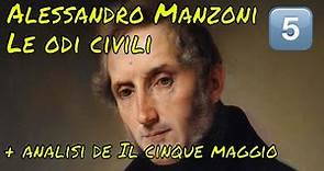Alessandro Manzoni - Marzo 1821 e Il cinque maggio ANALISI