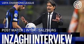 INZAGHI INTERVIEW | INTER 2-1 SALZBURG 🎙️⚫🔵