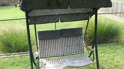 How to refurbish a 2 seat patio swing Walmart RUS4860