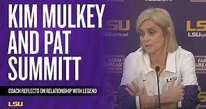 Kim Mulkey's relationship with Pat Summitt