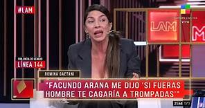 💣 Fuerte denuncia de Romina Gaetani: "Facundo Arana tuvo actitudes violentas conmigo"