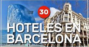 ➡️ 30 hoteles en BARCELONA 🇪🇸 #221