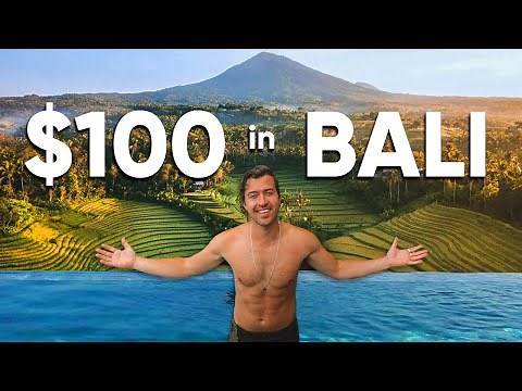 What Can $100 Get in BALI !? (Affordable Paradise)