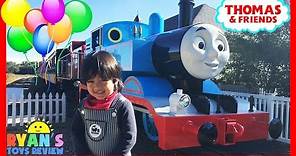 THOMAS AND FRIENDS Train Rides for kids at ThomasLand Amusement park